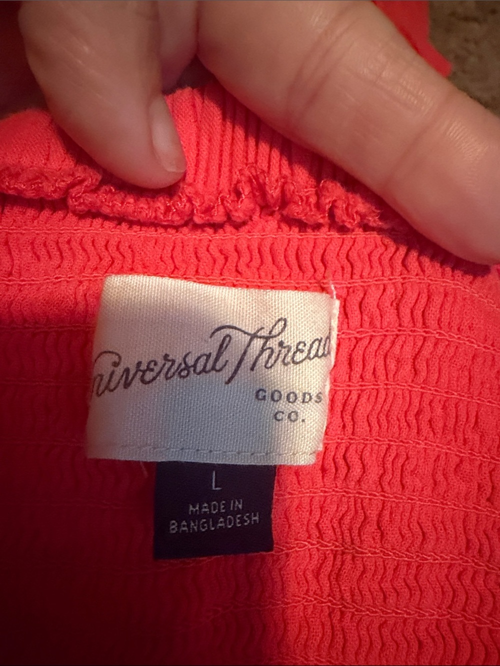 Strapless Bow-Front Maxi Dress in Coral Red - Picture 9 of 9